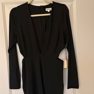 Superdown by Revolve Black Long Sleeve Dress